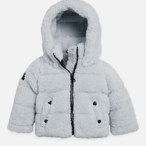 SAM.
Baby Boys' & Girls' Snowbunny Fleece Quilted Down Jacket
